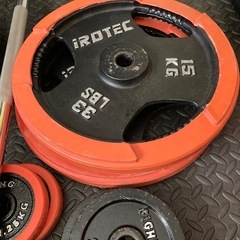 バーベル　プレートセットの画像