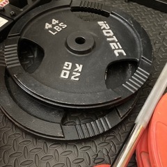 バーベル　プレートセットの画像