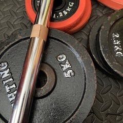 バーベル　プレートセットの画像
