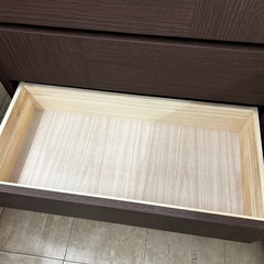 丸繁木工　4段チェスト　como904    ブラウンの画像