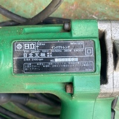 日立　HITACHI インパクトレンチの画像