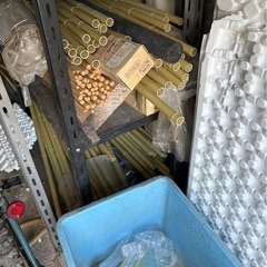 【造園資材まとめて／単品可】庭石・石材・竹材などの画像