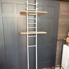 突っ張り式 ランドリーラック オープンラック 洗濯機置き ランドリー収納の画像