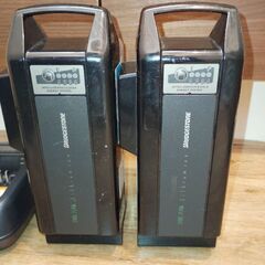 ブリジストン　電動自転車　バッテリー　2個＋充電器　C400 15.4Ah リチウムイオンバッテリー　の画像