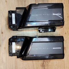 ブリジストン　電動自転車　バッテリー　2個＋充電器　C400 15.4Ah リチウムイオンバッテリー　の画像