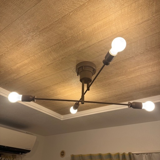 BeauBelle シーリングライト Kyrie グレージュ 4灯　LED電球付 BeauBelle シーリングライト Kyrie グレージュ 4灯 LED電球付