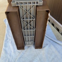 足踏み式ペール ゴミ箱　ブラウンの画像