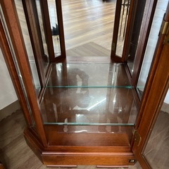 大型キュリオケース　コーナーの画像