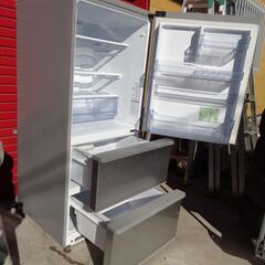 AQUA アクア　272L 3ドア 冷凍冷蔵庫　AQR-27K(S)　2021年製　中古の画像