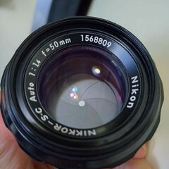 優良品 Nikon NIKKOR-SC Auto F1.4 50mm 非Ai 分解清掃済の画像