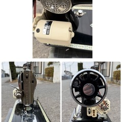 JUKI ジューキ アンティークミシン HJ6090 ハンドグラフト ミシン　JUKI 107 貿易　輸出　動作未確認　ジャンク品の画像