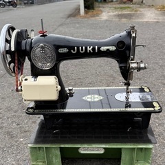 JUKI ジューキ アンティークミシン HJ6090 ハンドグラフト ミシン　JUKI 107 貿易　輸出　動作未確認　ジャンク品の画像