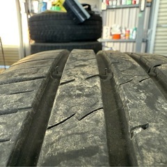 CR-V外し　サマータイヤ22年製　純正ホイール付き　4本セットの画像