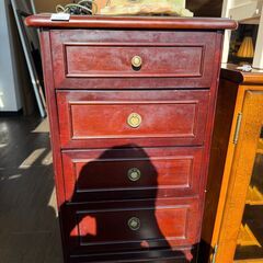 東海家具工業 木製チェスト 5段｜クラシック アンティーク調 収納家具 日本製の画像