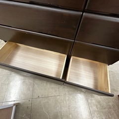 4段チェスト　ダークブラウン の画像