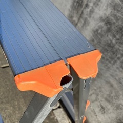 【2個セット】アルインコ アルミ踏台 CCA-80KL（軽量・薄型）の画像