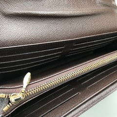 ルイヴィトン  長財布 ローズベリー 男女 ダミエラインの画像