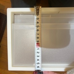 無印良品　ベット下収納の画像