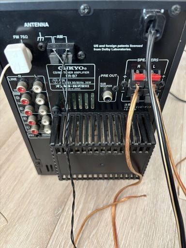 ONKYO MDコンポ（MD/CD/AM/FM完動）リモコン・説明書あり FR-B7 お買い得品