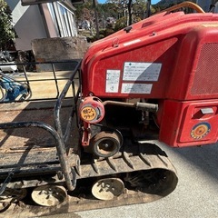 クボタ　自動脱穀機（自走式）　HHD7　こぎ同径×幅420㎜×420㎜ジャンク扱い。 の画像