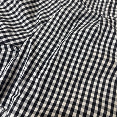 チェック　ショートパンツの画像