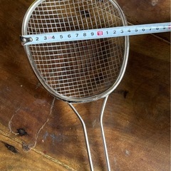used＊ステンレス丸ザル他の画像