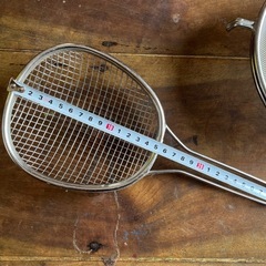 used＊ステンレス丸ザル他の画像