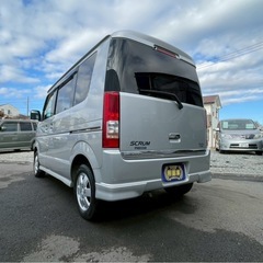 🉐【支払い総額28万円】車検令和9年3月6日H19年式　スクラムw  調子良好　AT　ターボ　Tチェーン  フルセグ　Bluetooth  前後ドラレコ　乗って帰れる！の画像