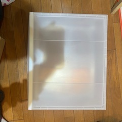 無印良品　　　ベット下収納の画像