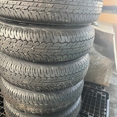 【新古】スズキジムニーjb74純正タイヤセットの画像