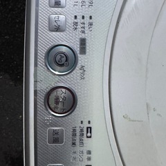【早期処分】SHARP 洗濯機 4.5kg／動作OK／現状渡しの画像