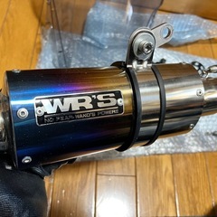 WR'Sスリップオンマフラーの画像