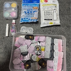 決まりましたコンタクトセットの画像