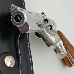 モデルガン　MGC　コルト　パイソン　357マグナム　4インチ　シルバーモデルの画像