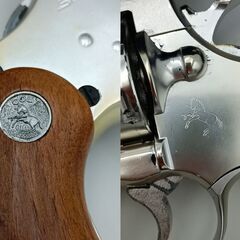 モデルガン　MGC　コルト　パイソン　357マグナム　4インチ　シルバーモデルの画像