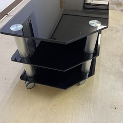 ガラス　テレビ台の画像