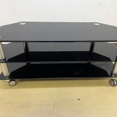 ガラス　テレビ台の画像