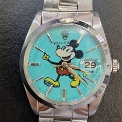 文字盤　ミッキーマウスロレックス『オイスターデイト プレシジョン』6694(d1186822996)の画像