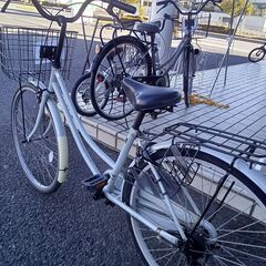 ★リユースのサカイつくば店★TK7732  自転車 26インチ グレー クリーニング済み 【リユースのサカイつくば店】の画像