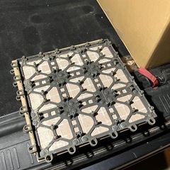 はめ込み　タイル　石　30CM角の画像