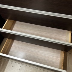 ニトリ　6段チェスト　トラウト80の画像