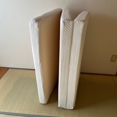 三つ折りウレタンマットレスの画像