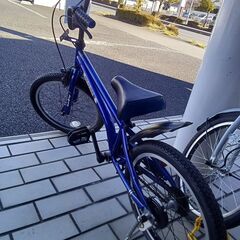 ★リユースのサカイつくば店★TK7734  自転車 18インチ ブルー クリーニング済み 【リユースのサカイつくば店】の画像