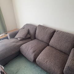 L字型ソファーの画像