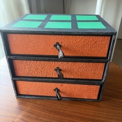 大相撲明荷モチーフの和紙小物入れの画像