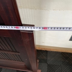 和風ついたての画像