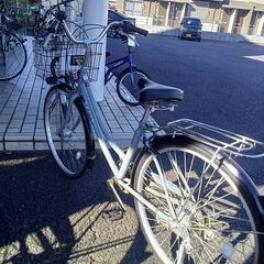 ★リユースのサカイつくば店★TK7736 丸石サイクル 自転車 26インチ グレー クリーニング済み 【リユースのサカイつくば店】の画像