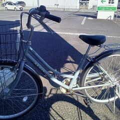 ★リユースのサカイつくば店★TK7736 丸石サイクル 自転車 26インチ グレー クリーニング済み 【リユースのサカイつくば店】の画像