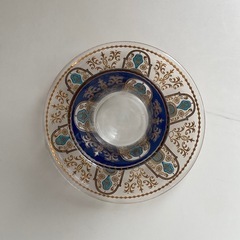 チャイグラス　ブルー　使用回数5回ほどの画像