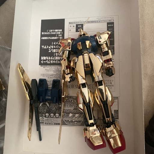 1/100百式（ゴールドメッキ）完成品